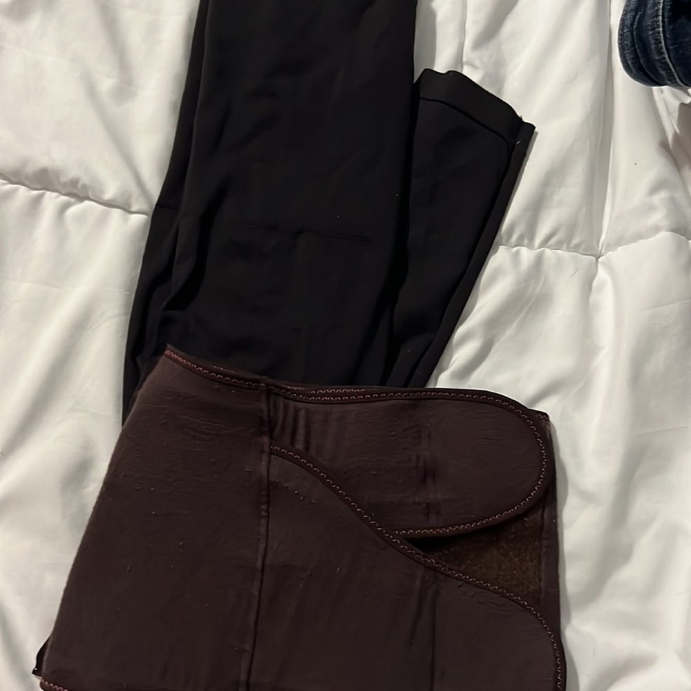 Belly Bandit tights + belly band both XS